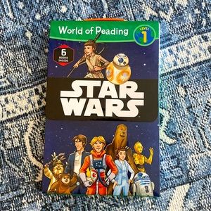 ✨ NEW 6 book set - Star Wars world of reading level 1